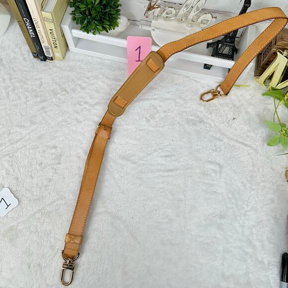 Louis Vuitton Vachetta leather Bandouliere Strap for Keepall travel bag! Nice! - Picture 8 of 12